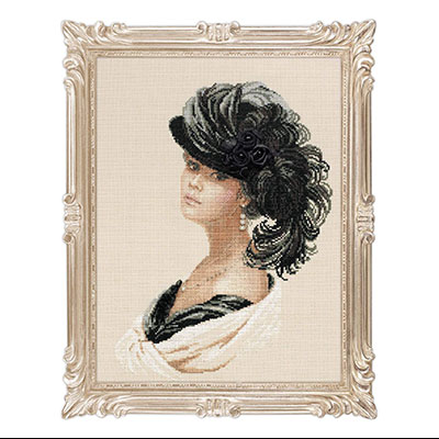 100/027 Набор для вышивания Бархатный вечер 30 х 40 см RIOLIS Premium