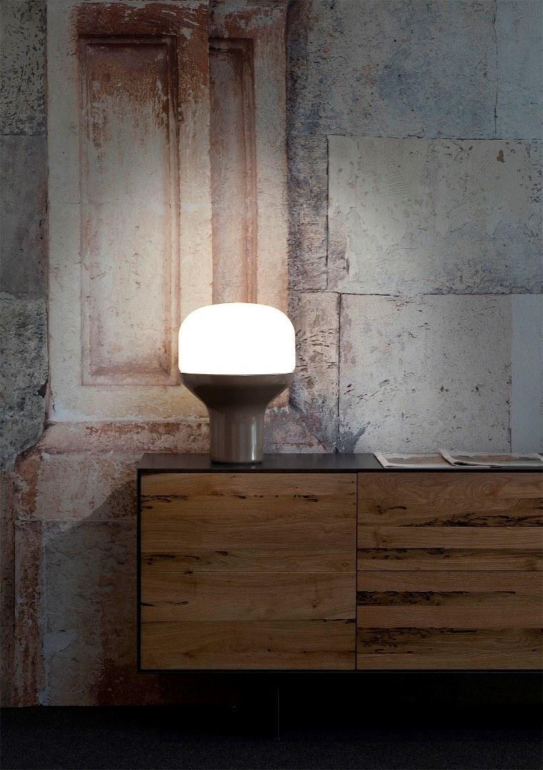 Martinelli Luce Светодиодная настольная лампа из алюминия и стекла  828  - Вид №2