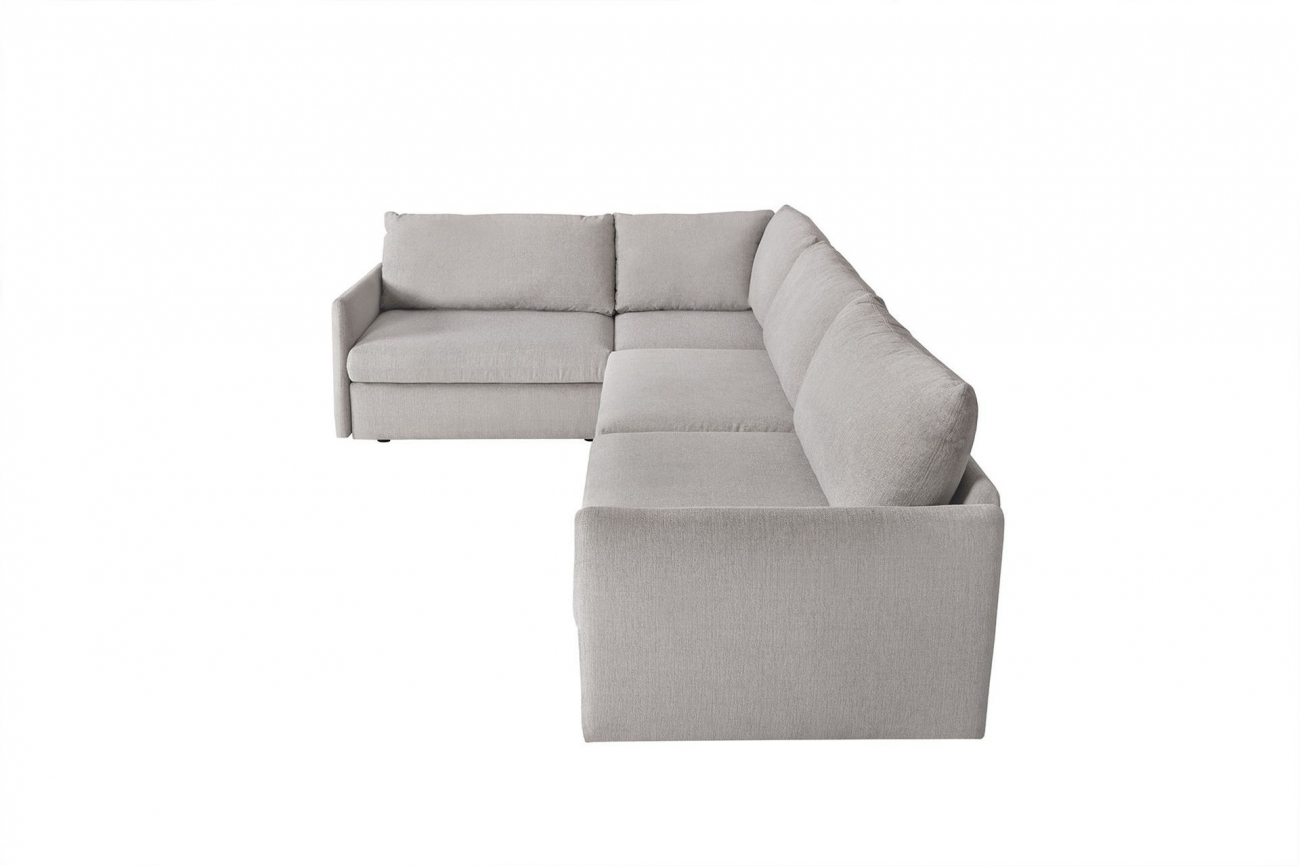 Диван-кровать Smart угловой светло-серый SITS ДИЗАЙНЕРСКИЕ, SMART 192340 Серый  - Вид №14