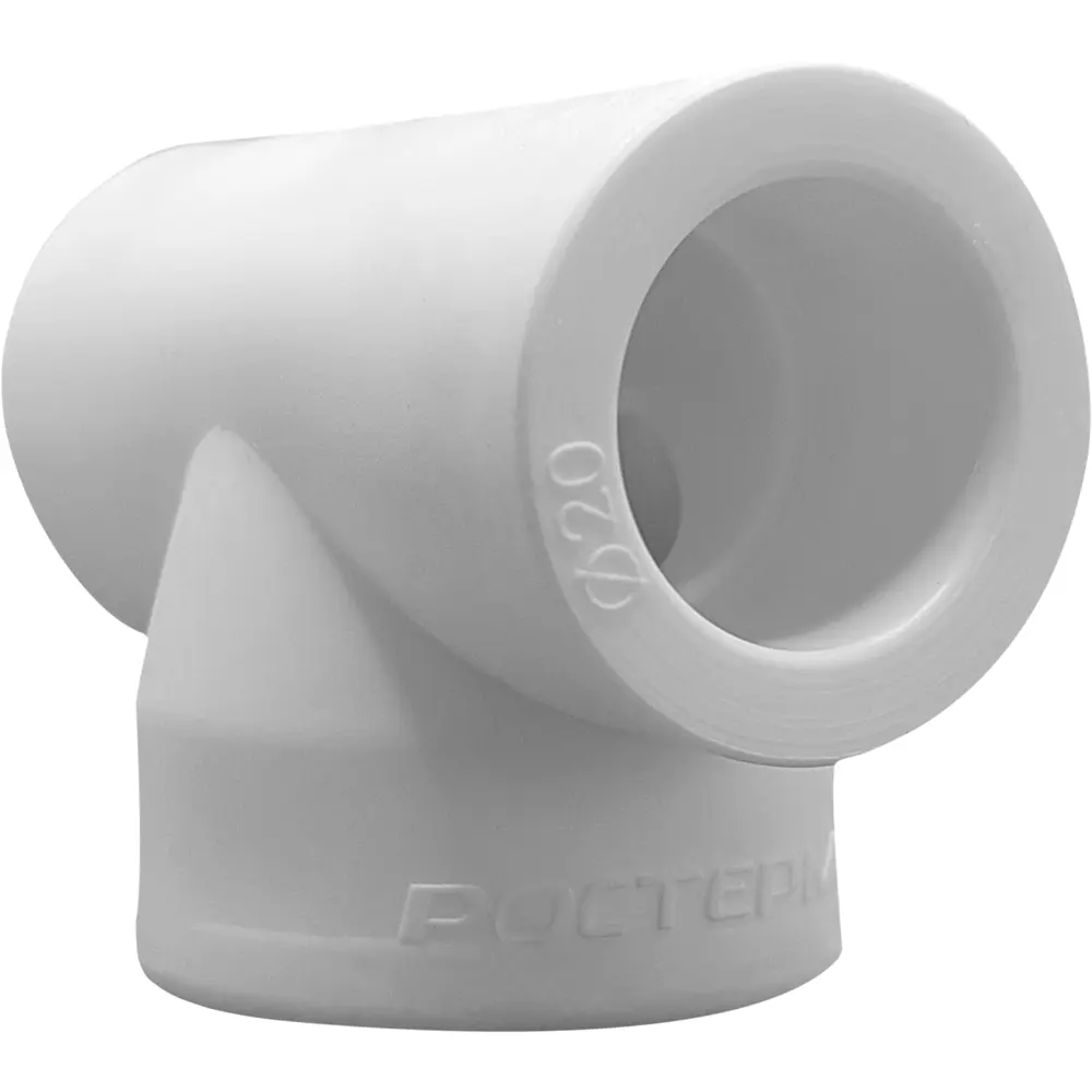 Тройник переходной Ростерм 20x25x20 мм полипропилен STLM-2029507