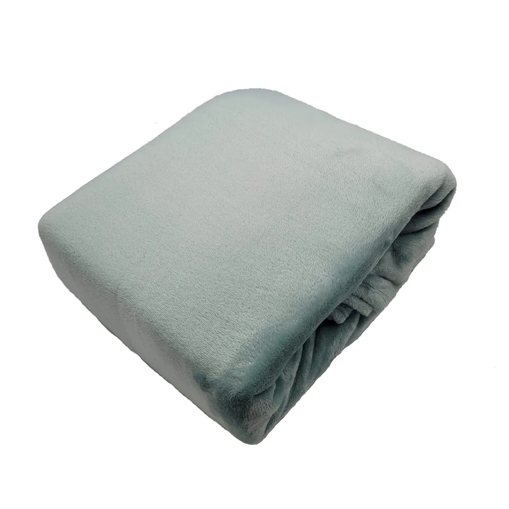 Плед Solid 180x20 см фланель цвет дымчато-синий Ardenza Промо STLM-2047809 - Вид №2