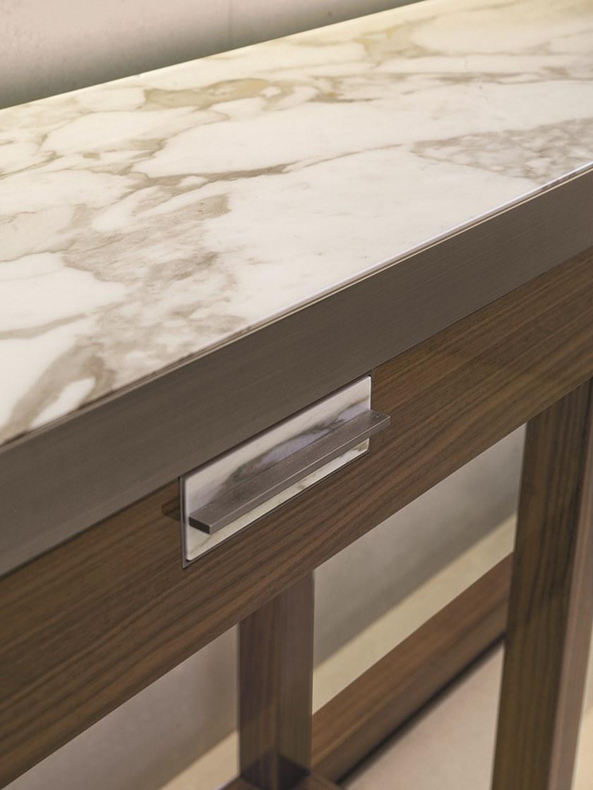 Longhi Прямоугольная консоль из мрамора Loveluxe 2016 – vanity collection Y 723 - Вид №1