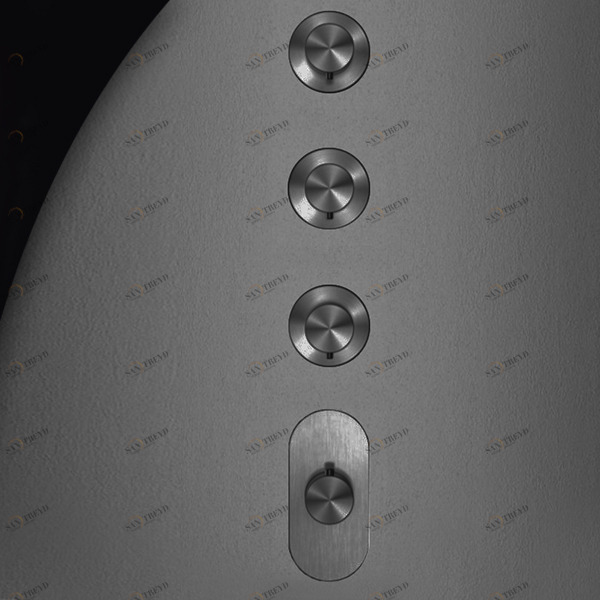 Термостат для душа HIRO HIR56C карбон Radomonte