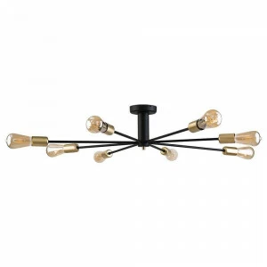 Потолочная люстра Nowodvorski Mill 9135 NOWODVORSKI ДИЗАЙНЕРСКИЕ, MILL 312596 Черный