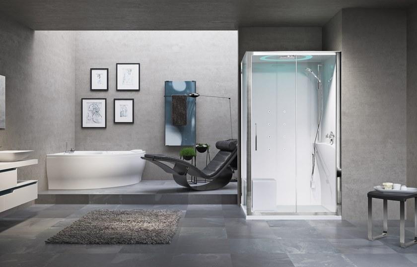 NOVELLINI Многофункциональная угловая душевая кабина Eon sun-id-1377896 - Вид №4