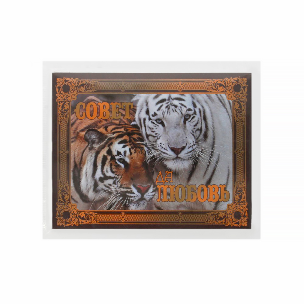 38.126.01 Наклейка на бутылку №01 9.5 x 12 см 20 шт. Совет да любовь Santreyd 