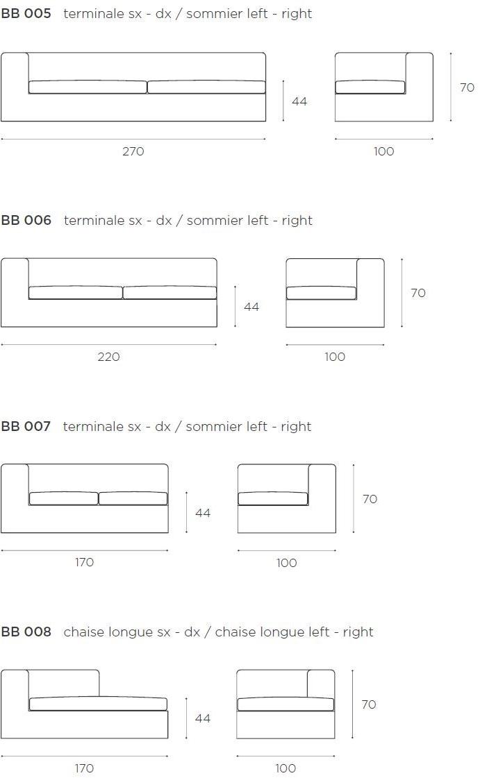 EPÒNIMO Модульный угловой диван в бархате  Bb005 - 014  - Вид №4