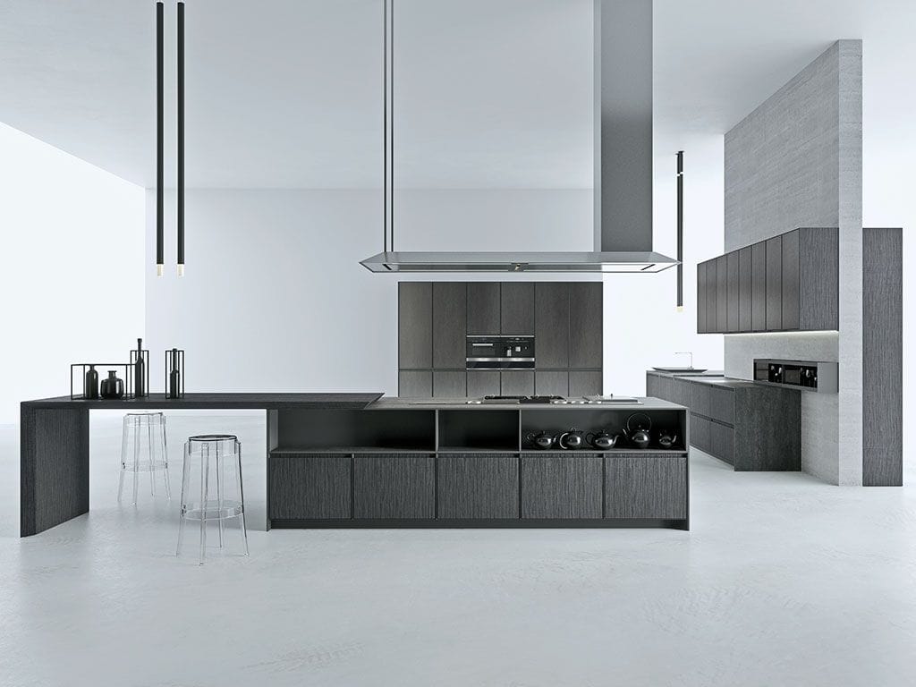 Встроенная кухня с островом Arrital AkB_08 ARCH-00149103
