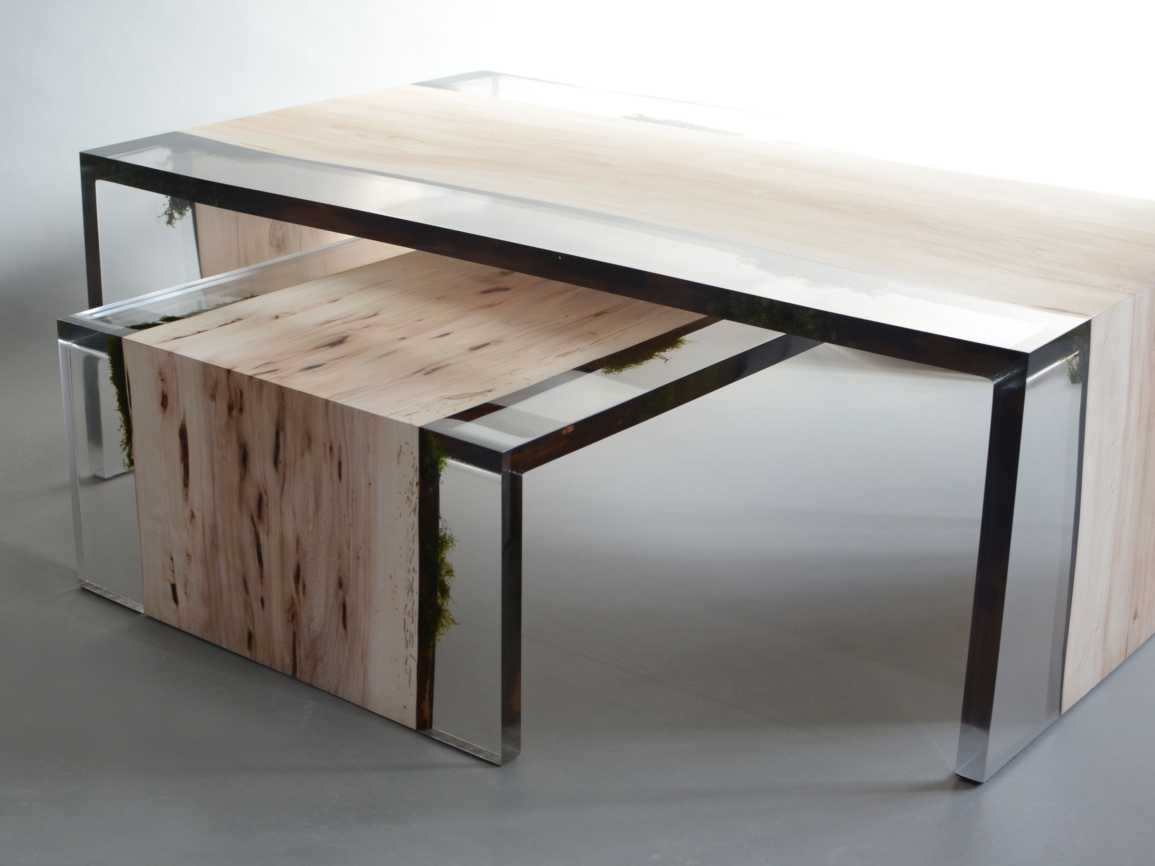 Прямоугольный журнальный столик alcarol Подлесок ARCH-00129258 - Вид №5