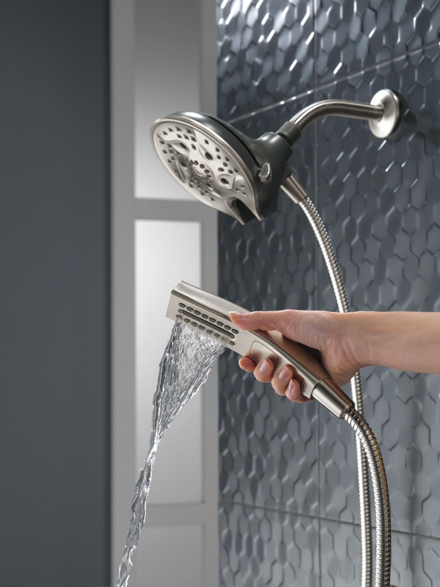 Комбинированный H2O HSSH 1,75 галлона в минуту MagnaTite 5S Delta Faucet 75510SN - Вид №13