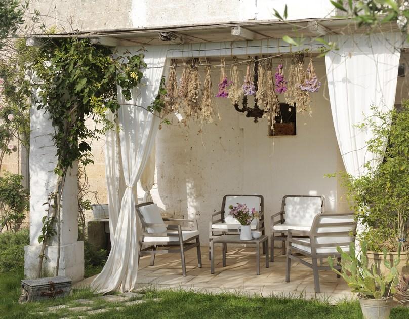 Nardi Квадратный садовый столик из полипропилена Aria sun-id-1425839 - Вид №4