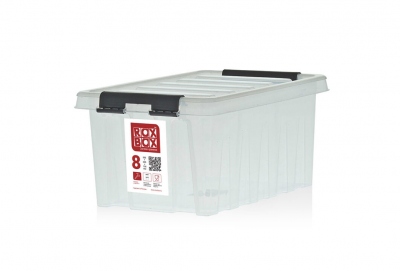 Контейнер с крышкой и клипсами Rox Box 8 (белый) Верстакофф К8-Б