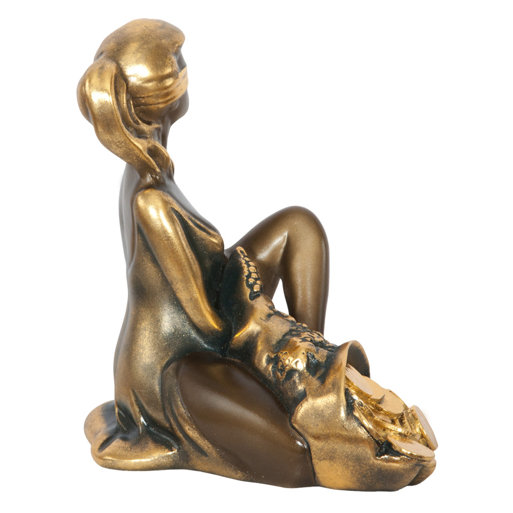 22382 Статуэтка Фортуна 4 Бронза BOGACHO 4627138239735 - Вид №5