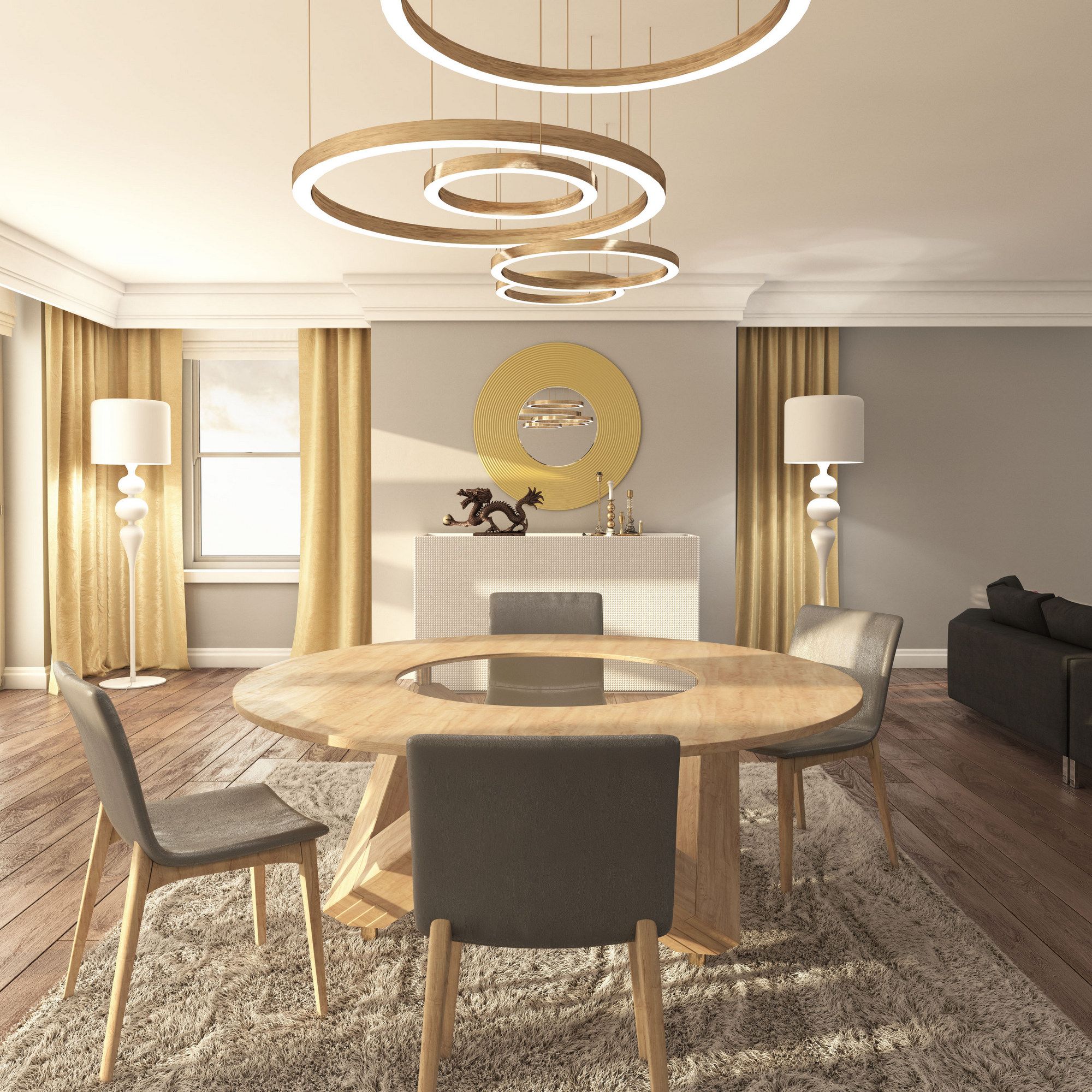 Шкаф из МДФ с распашными дверцами ALBEDO Alfama ARCH-00145884 - Вид №5