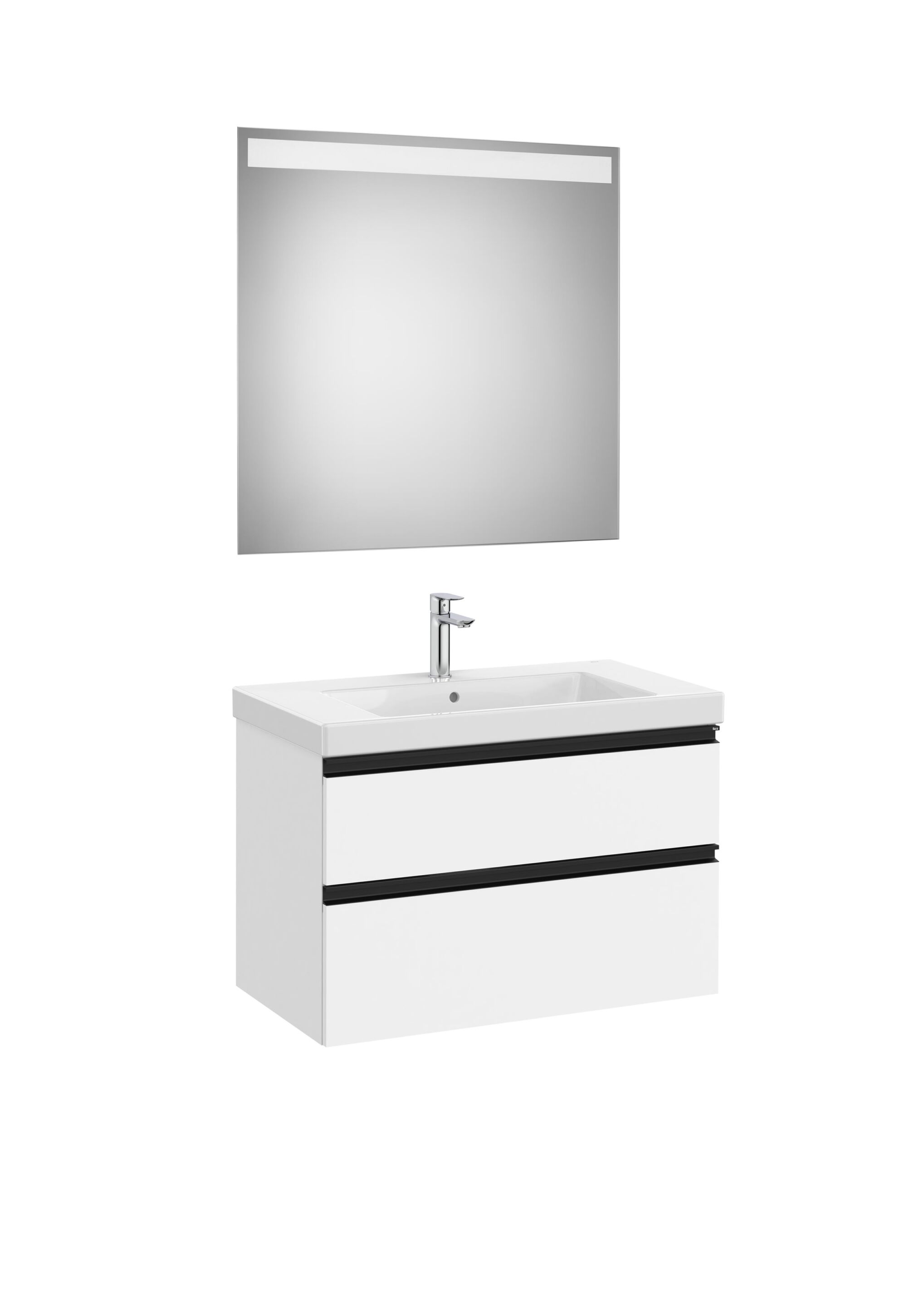 Деревянный шкаф для умывальника со встроенной раковиной Roca The Gap ARCH-00126948 - Вид №9