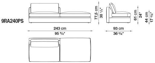 B&B Italia Диван из ткани Richard sun-id-1429934 - Вид №29