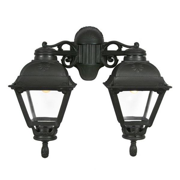 Уличный настенный светильник Fumagalli Porpora/Cefa U23.141.000.AXF1R FUMAGALLI ПОД СТАРИНУ, ФОНАРЬ 272150 Черный  - Вид №2