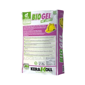 91746680 Клей для плитки ярко-белый Kerakoll BIOGEL NO LIMITS WHITE EXPORT 25 кг STLM-1430811
