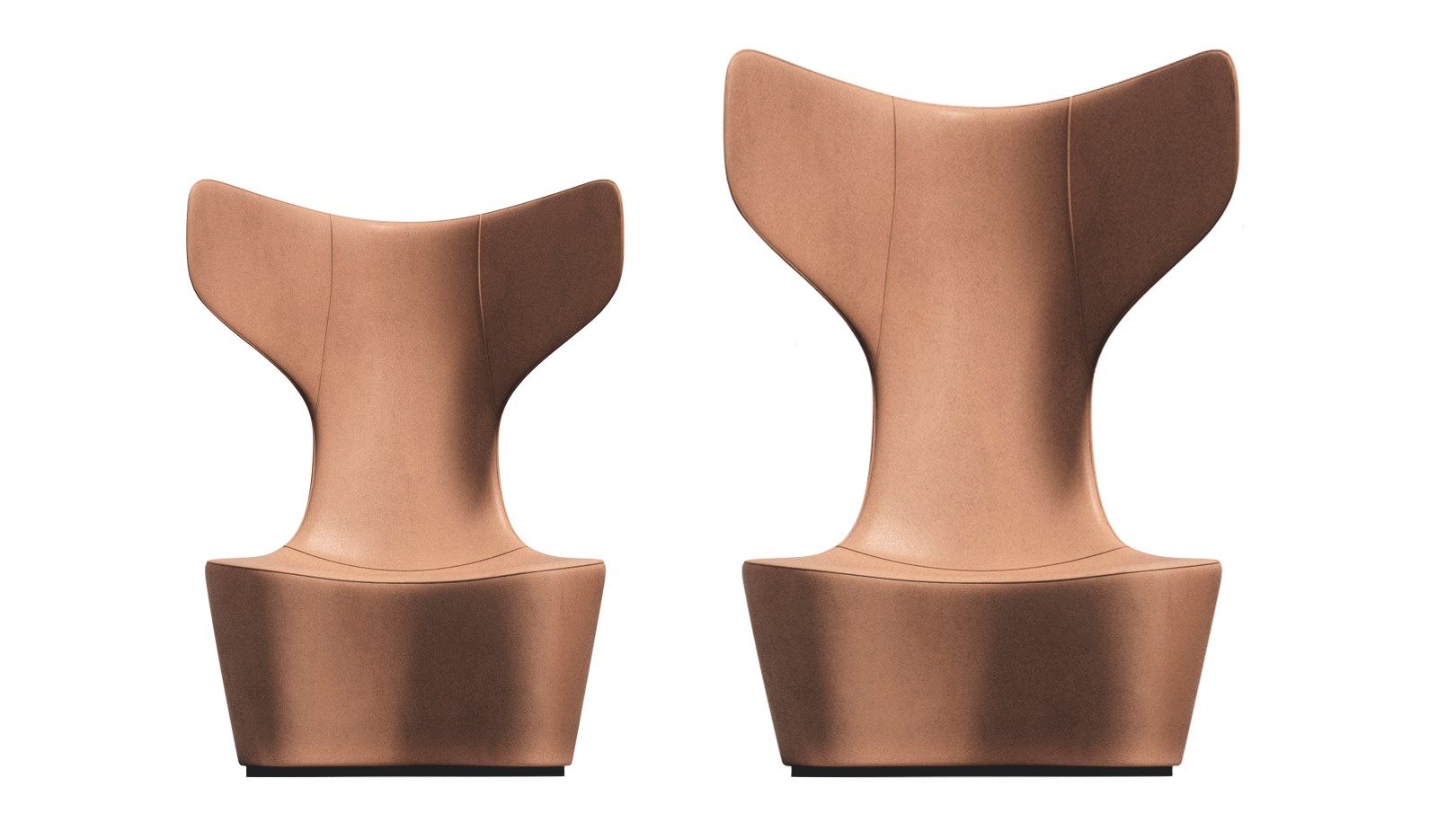 Тканевое кресло с высокой спинкой CAPPELLINI Drum ARCH-00039300 - Вид №10