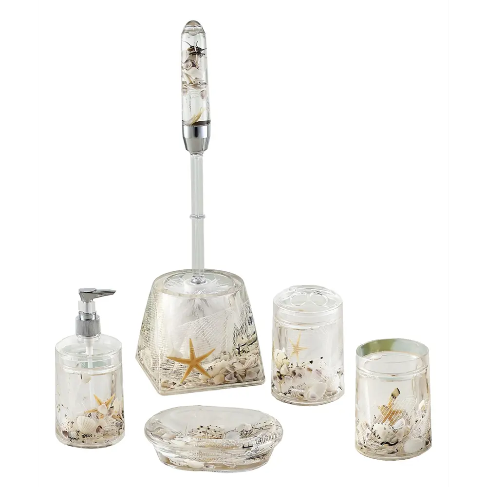 Ёршик для унитаза напольный Vidage «Galf», акрил, цвет прозрачный STLM-2205389 - Вид №1