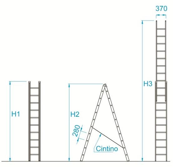 Frigerio Carpenterie Многофункциональная лестница sun-id-1378290 - Вид №2
