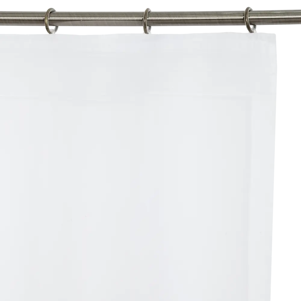 Тюль на ленте со скрытыми петлями Inspire Polyone White 140x280 см цвет белый 82497460 STLM-2176793  - Вид №4
