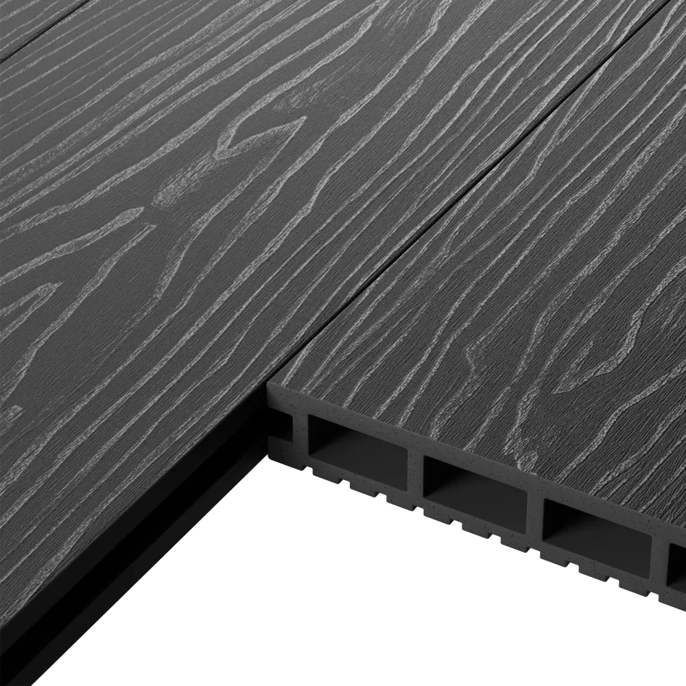 Santreyd Decking - террасная доска Дымчатый Дуб с двусторонним дизайном 88487719 STLM-1015153 - Вид №2