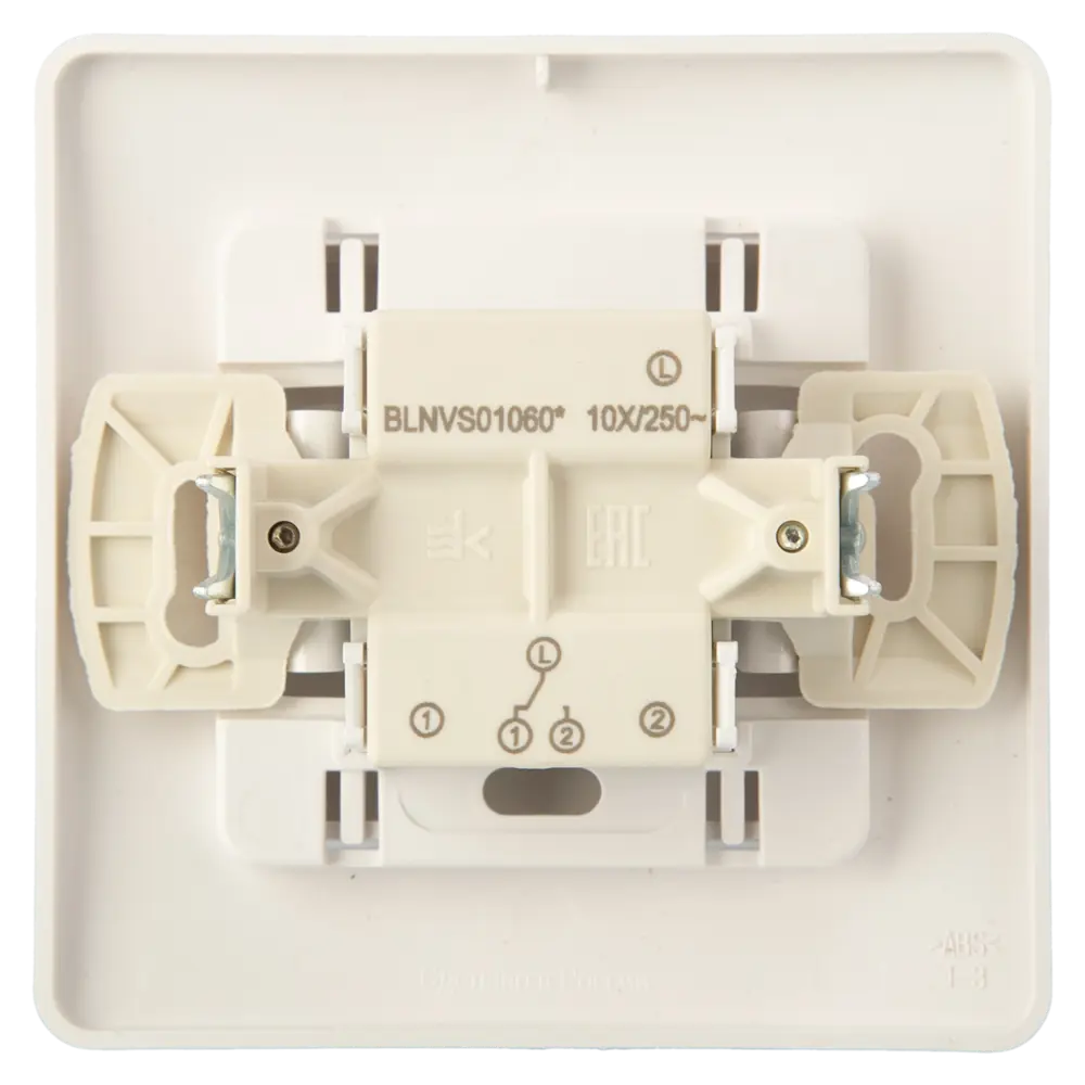 Переключатель встраиваемый Systeme Electric Blanca 1 клавиша цвет белый STLM-2032398 - Вид №2
