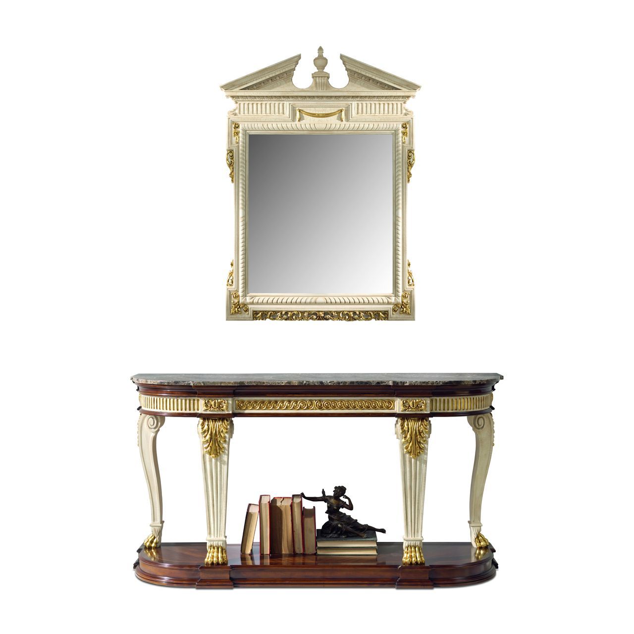 Деревянное зеркало с рамкой Hurtado Traditional ARCH-00009514 - Вид №1