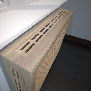 Крышка для экрана 150 см универсальная дуб сонома STELLA STSR-1066