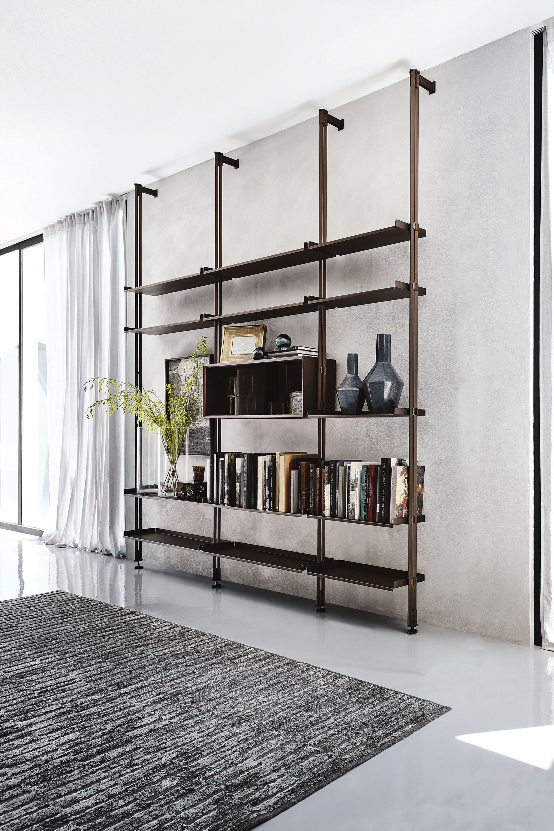 Секционный книжный шкаф Cattelan italia FREEWAY ARCH-00137140 - Вид №4