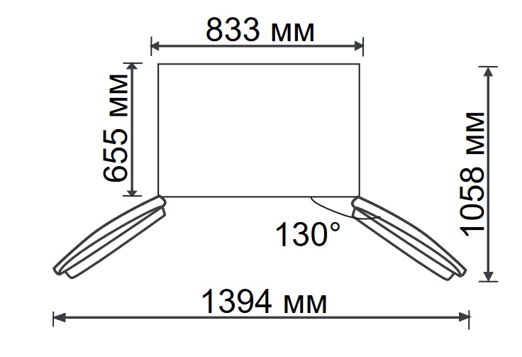 8178852 Холодильник многодверный   Бирюса CD 466 BG черный STDN-0100240 - Вид №12