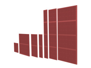 Стекло двухсторонний фотоэлектрический модуль-полноцветное стекло