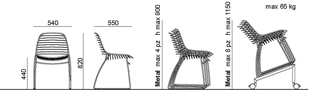 Urbantime Штабелируемое кресло-санки sun-id-1373116 - Вид №6