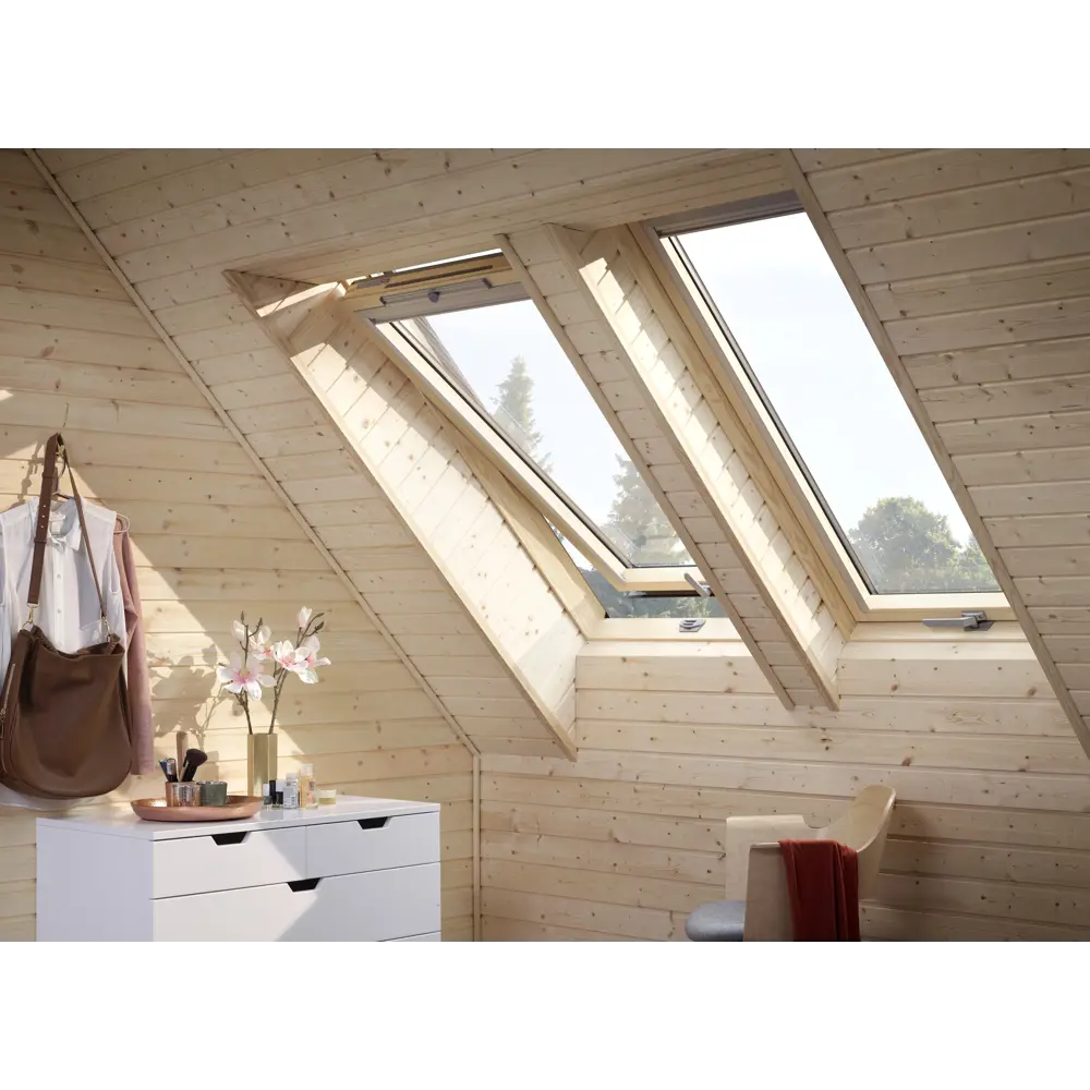 Окно мансардное с нижней ручкой Велюкс 78x98 см Velux STLM-2159812 - Вид №4