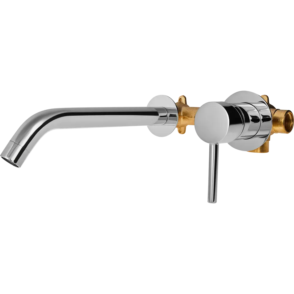 Смеситель Vidage для раковины со скрытым монтажом и хромированным покрытием 89350175 VAL11900 STLM-0978135