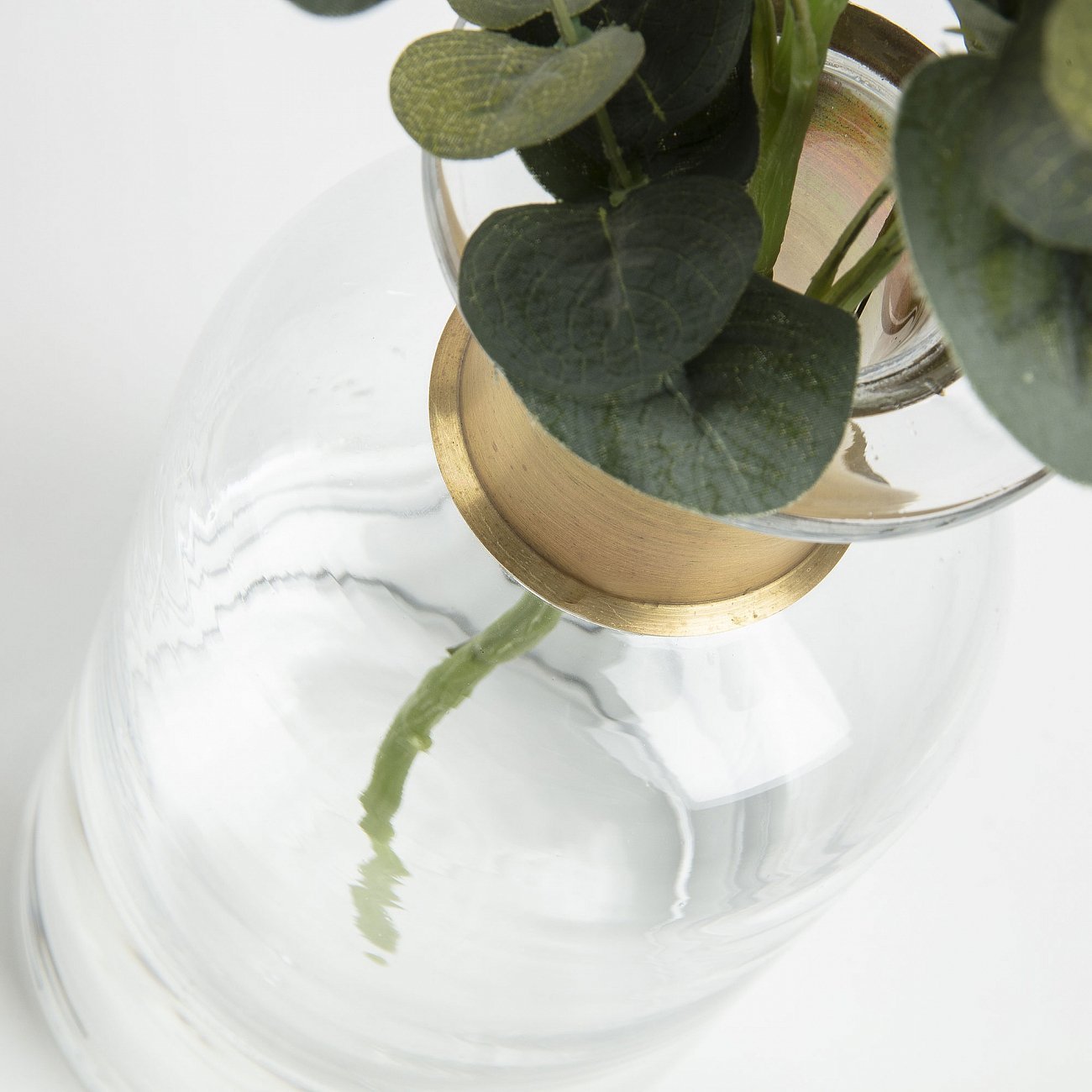 Ваза стеклянная с узким горлом прозрачная 27 см Inter от La Forma LA FORMA INTER 343201 Прозрачный - Вид №1