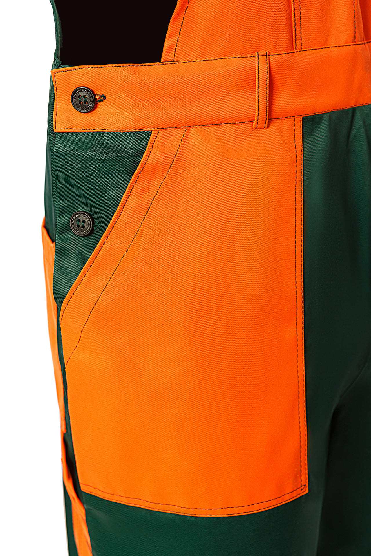 61669 Костюм "Мастер" оранжево-зеленый  Летняя спецодежда  размер 60-62/170-176  - Вид №6