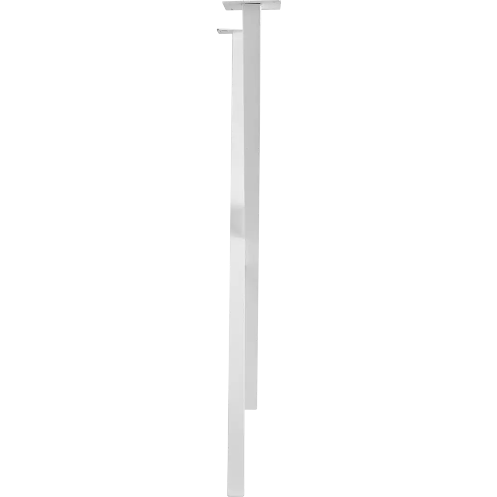 Подстолье для обеденного и письменного стола 72 см сталь цвет белый сатинированный DUCKANDDOG STLM-2063856 - Вид №3