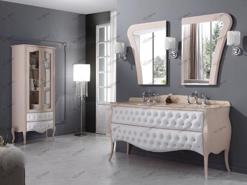 LEGNOBAGNO Тумба под умывальник с двойной стеганой и ящиками Style 2 sun-id-1474446