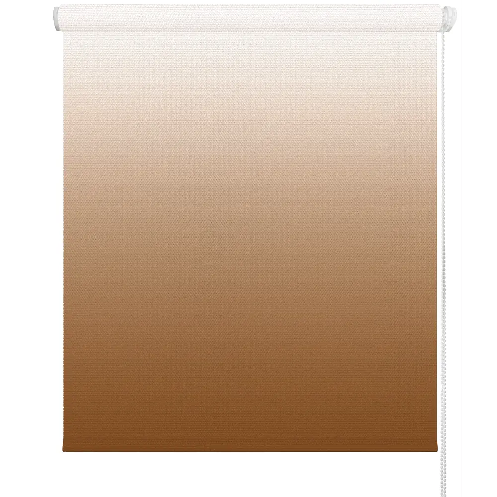 Штора рулонная Градиент 100x170 см цвет бежево-белый DOMLEGRAND STLM-2105370