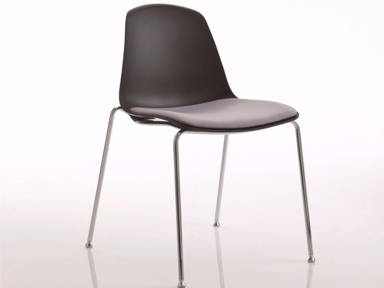 Мягкий штабелируемый стул Luxy эпоха ARCH-00032484