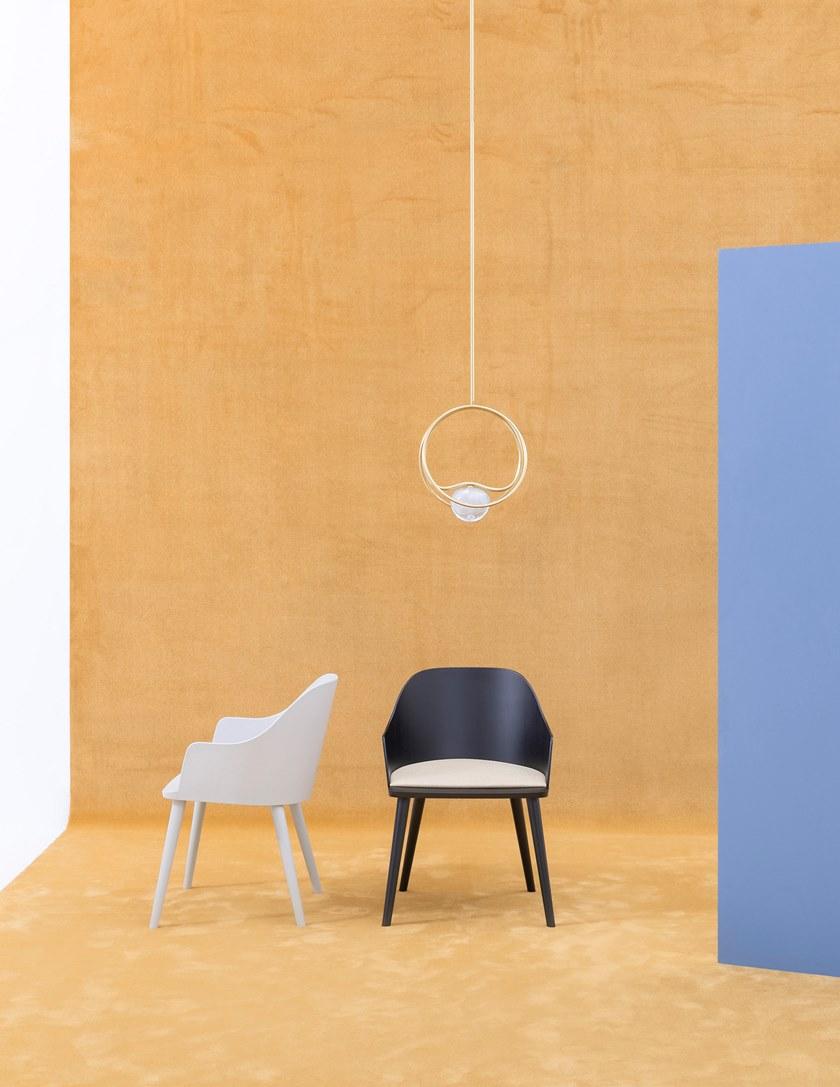 Billiani Кресло ясень с мягким сиденьем Fitt classic 021 - Вид №4