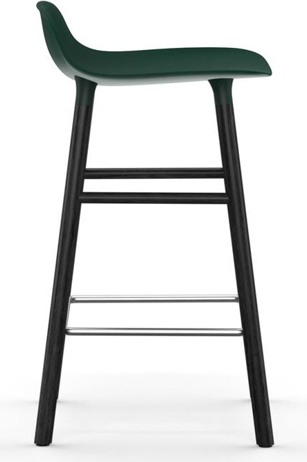 603216 Барный стул 65 см, черный, зеленый, Normann Copenhagen Form - Вид №2