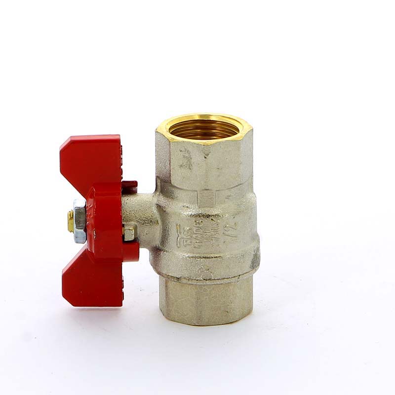 Кран шаровой ВВ SCIROCCO бабочка TIEMME 1/2" 2310010