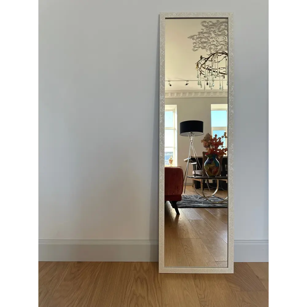 Зеркало декоративное Соты прямоугольник 33x120 см цвет белый Santreyd STLM-2059024 - Вид №7