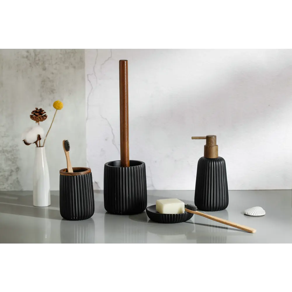 Ерш для унитаза бруно полирезина черный Santreyd STLM-2022491 - Вид №4