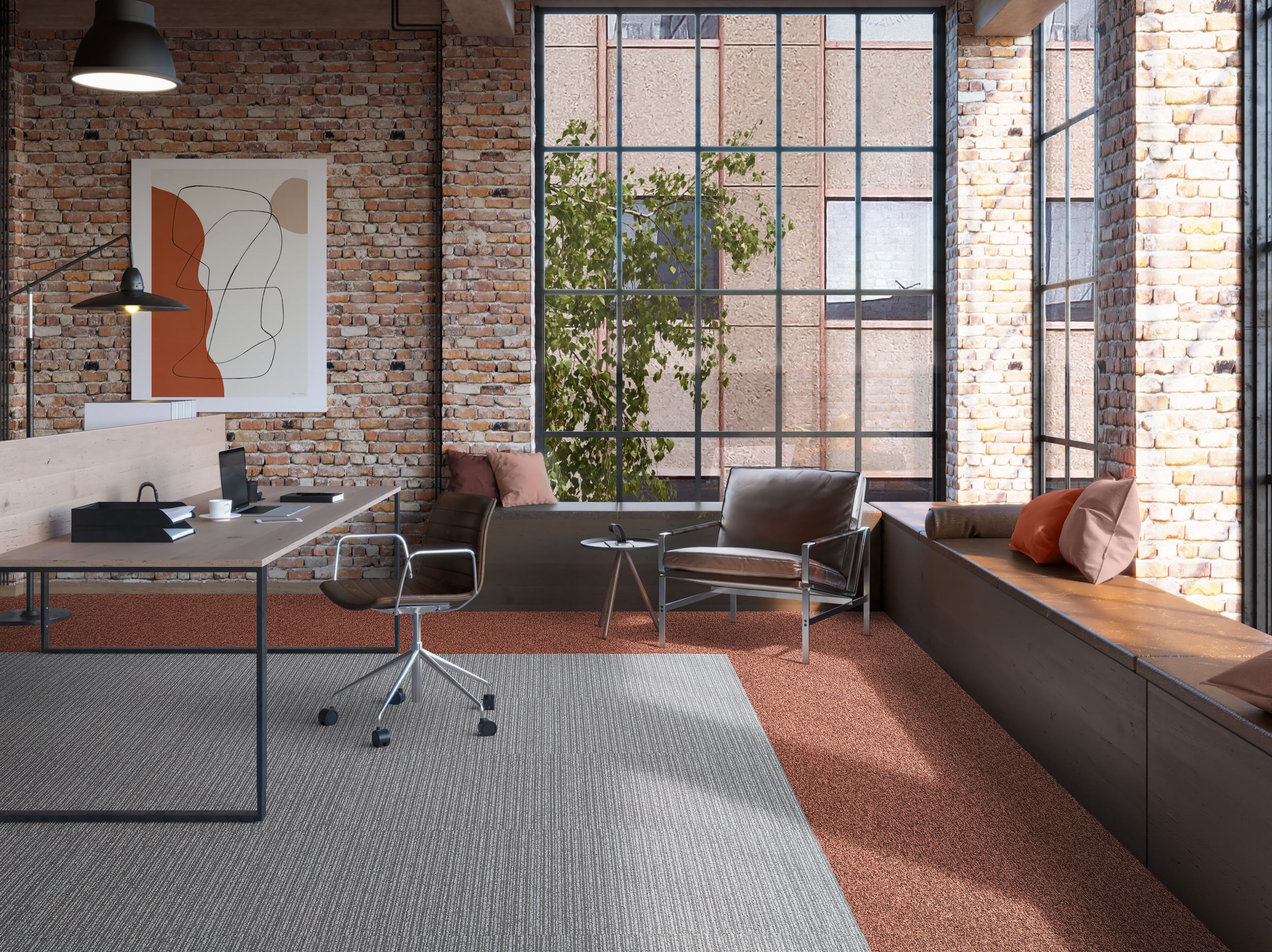 Нейлон®сплошной цвет ковер MODULYSS First ARCH-00082649