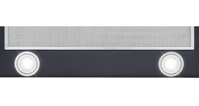 9202542 Вытяжка телескопическая Meferi SLIDEBOX60BK GLASS ULTRA черный/черный STDN-0041504 - Вид №10