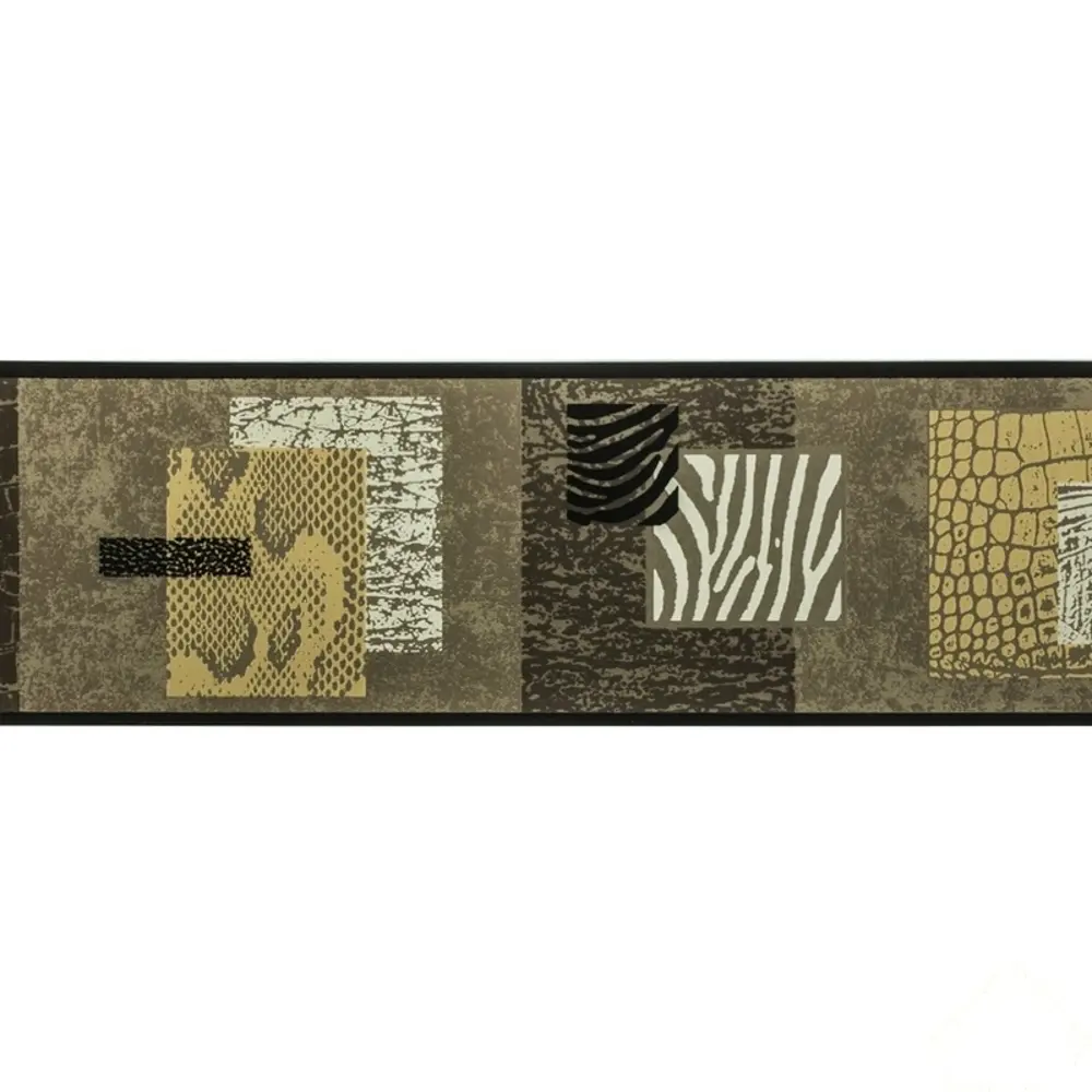 Бордюр на флизелиновой основе 0,13х5 м, квадрат, коричневый, AS1624-10 Santreyd STLM-2077258